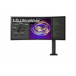 LG Ívelt IPS monitor 34" 34WP88CP, 3440x1440, 21: 9, 300cd/m2, 5ms, 2xHDMI/DisplayPort/USB-C/2xUSB, hangszóró kép