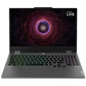 Lenovo LOQ 15AHP9 Notebook Szürke (15.6" / AMD Ryzen 7 8845HS / 16GB / 1TB SSD / Nvidia GeForce RTX 4050 6GB) (83DX005WHV) kép