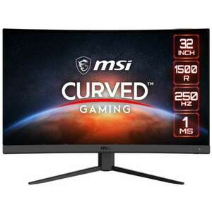 MSI Monitor GAMING G32C4X Ívelt VA LED 31, 5" FHD 1920x1080, 16: 9, 3000: 1 CR, 300cd/m2, 1ms, 250Hz, DP, HDMI kép