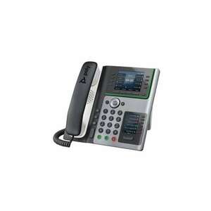 POLY EDGE E400 IP telefon Fekete, Szürke 8 sorok LCD Wi-Fi (2200-87835-025) kép