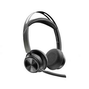 HP Poly Voyager Focus 2 (USB Type-C) Wireless Headset + BT700 adapter - Fekete (76U47AA) kép