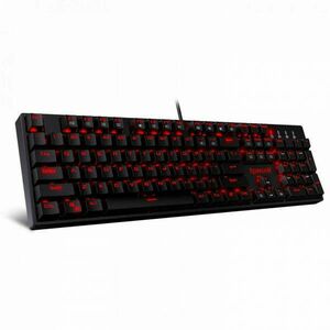 Redragon Surara Pro Red LED Backlit Mechanical Gaming Keyboard with Ultra-Fast V-Optical Blue Switches Black HU kép