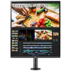 LG Monitor 28" Ergonomic -28MQ780-B DualUp (IPS; 16: 18; 2560x2880; 5ms; 300cd; HDMIx2; DP; HDR; USB-C; DCI-P3 98%) kép