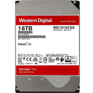 Western Digital 3, 5" 16000GB belső SATAIII 7200RPM 512MB RED PRO WD161KFGX winchester 5 év kép