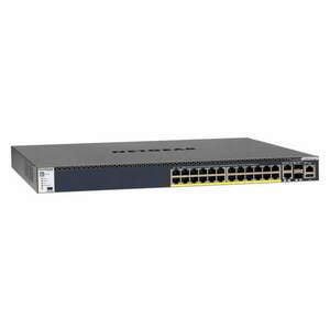 Netgear ProSAFE M4300-28G-POE+ Managed Gigabit Switch (1000W) - Ezüst/Fekete kép