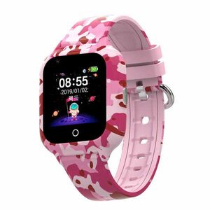 KidSafe Commando 4G camuflage pink gyerek okosóra magyar menüvel kép