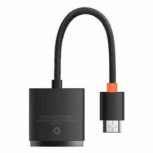 Baseus Lite Series HDMI-VGA adapter (fekete) kép