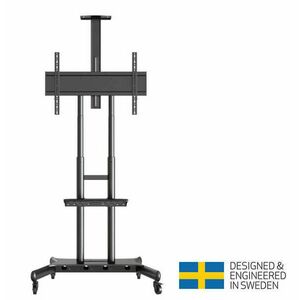 Multibrackets 4627 Floorstand Basic 180 gurulós LCD/TV állvány, 55''-80' kép