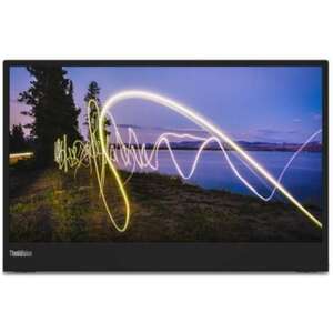 Lenovo ThinkVision M15 LED display 39, 6 cm (15.6") 1920 x 1080 pixelek Full HD Fekete kép