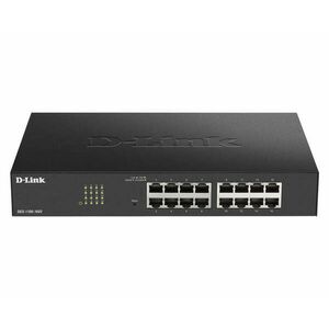 D-Link DGS-1100-24PV2 hálózati kapcsoló Vezérelt L2 Gigabit Ethernet (10/100/1000) Ethernet-áramellátás (PoE) támogatása Fekete kép