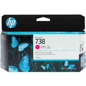 HP 498N6A Patron Magenta 130ml No.738 kép