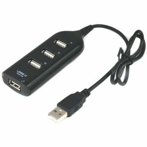 4-es hosszú USB elosztó - Összes USB szabvánnyal és op rendszerrel kompatibilis! kép