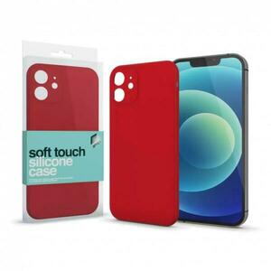 Xiaomi Redmi 10C Soft Touch Silicone Slim cover red (125976) kép