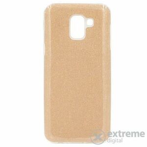 Samsung Galaxy J6 (2018) J600F Silicone case gold (GP-79546) kép