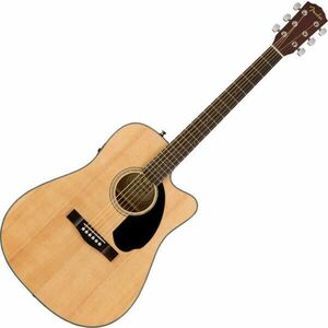 Fender CD-60SCE Natural Elektroakusztikus gitár kép