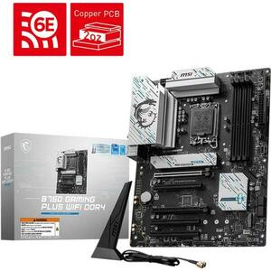 MSI B760 GAMING PLUS WIFI alaplap (B760 GAMING PLUS WIFI) kép