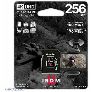 microSDXC 256GB UHS-I/U3/V30 IR-M3AA-2560R12 kép