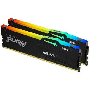 FURY Beast RGB 32GB (2x16GB) DDR5 6000MHz KF560C36BBE2AK2-32 kép