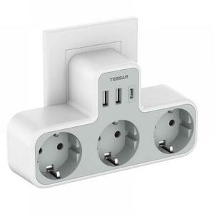 3 Plug + 3 USB (TS-323-DE) kép