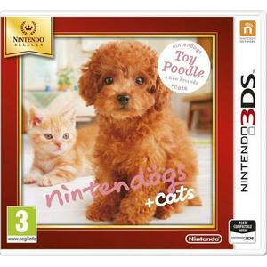 Nintendogs + Cats Toy Poodle & New Friends [Nintendo Selects] (3DS) kép