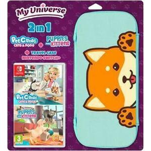 My Universe Pets Edition: Pet Clinic Cats & Dogs + Puppies and Kittens [Travel Case Bundle] (Switch) kép