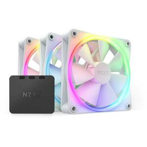 F120 RGB white 3-pack (NZXT-FAN-RF-R12TF-W1) kép