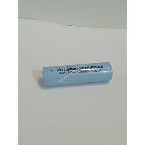 Ipari 18650 -2600 3, 7V 2600mAh 5, 2A KÉK li-ion akkucella kép