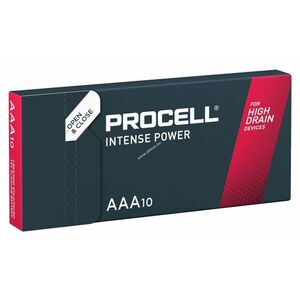 Procell Intense Power industrial ipari elem MN2400, LR3, AAA, Micro 10db/csomag - Kiárusítás! kép