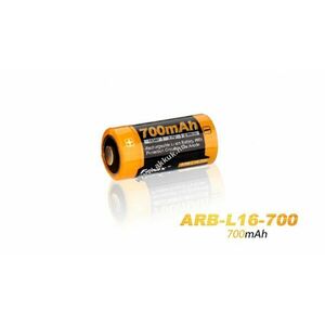 Fenix ARB-L16-700 védelemmel ellátott Li-Ion Akku 16340 RC123A 700mAh 3, 7V - Kiárusítás! kép