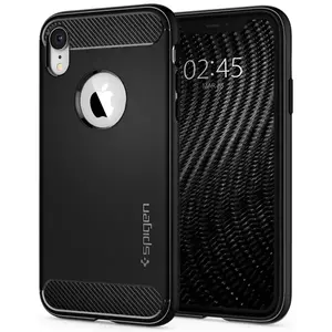 Tok SPIGEN - iPhone XR Case Rugged Armor, Matte Black (064CS24871) kép