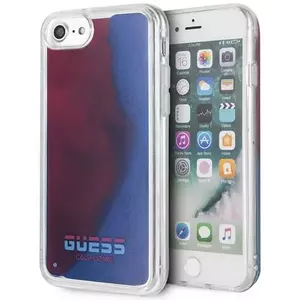 Tok Guess iPhone 7/8 Red Hardcase California Glow In The Dark (GUHCI8GLCRE) kép