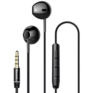 Fejhallgató Baseus Encok H06 earphones - black (6953156273900) kép