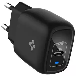 Töltő SPIGEN PE2009EU POWERARC NETWORK CHARGER PD20W/3A BLACK (ACH02070) kép