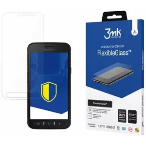 TEMPERED KIJELZŐVÉDŐ FÓLIA 3MK FlexibleGlass Samsung G398F Xcover 4s Hybrid Glass kép