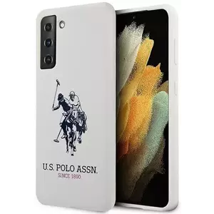 Tok US Polo USHCS21MSLHRWH S21+ G996 white Silicone Logo (USHCS21MSLHRWH) kép