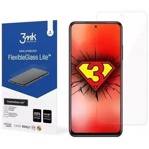 TEMPERED KIJELZŐVÉDŐ FÓLIA 3MK FlexibleGlass Lite Xiaomi Note 10 Hybrid Glass Lite kép