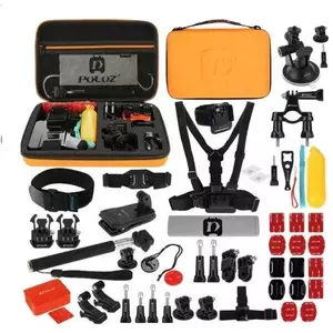 Pótalkatrész Puluz 53 in 1 Accessories Ultimate Combo Kits for sports cameras PKT26 kép