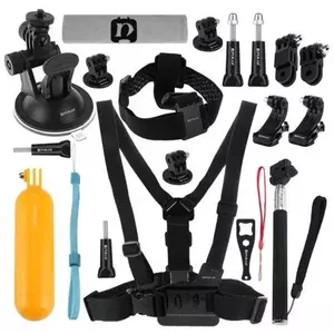 Pótalkatrész Puluz 20 in 1 Accessories Ultimate Combo Kits for sports cameras PKT18 kép