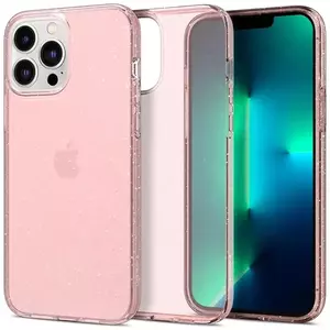 Tok Spigen Liquid Crystal Glit., rose-iPhone 13 Pro Max (ACS03199) kép