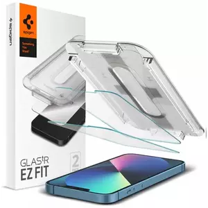 TEMPERED KIJELZŐVÉDŐ FÓLIA Spigen tR EZ Fit, t.s.o. 2 Pack - iPhone 13 mini (AGL03396) kép