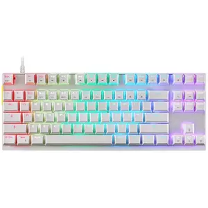 Játék billentyűzet Mechanical gaming keyboard Motospeed K82 RGB (white) kép