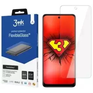 TEMPERED KIJELZŐVÉDŐ FÓLIA 3MK FlexibleGlass Motorola Moto E32 Hybrid Glass kép