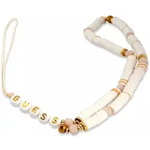 Guess pendant GUSTPEARW Phone Strap white Heishi Beads (GUSTPEARW) kép