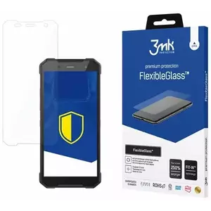 TEMPERED KIJELZŐVÉDŐ FÓLIA 3MK FlexibleGlass MyPhone Hammer Explorer Plus Eco Hybrid Glass kép