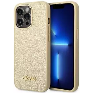 Tok Guess GUHCP14LHGGSHD iPhone 14 Pro 6, 1" gold hard case Glitter Script (GUHCP14LHGGSHD) kép