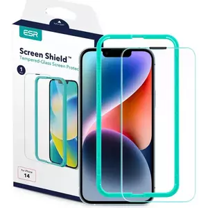 TEMPERED KIJELZŐVÉDŐ FÓLIA ESR SCREEN SHIELD IPHONE 13 / 13 PRO / 14 CLEAR (4894240174982) kép