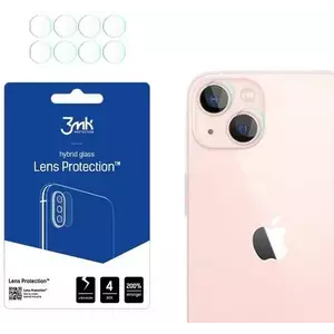 TEMPERED KIJELZŐVÉDŐ FÓLIA 3MK Lens Protect iPhone 14 Plus 6, 7" Camera lens protection 4 pcs (5903108494717) kép