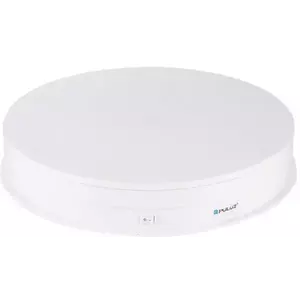 Fényképészeti pad Puluz 30cm USB Electric Rotating Turntable Display White kép