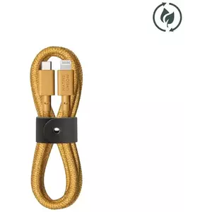 Kábel Native Union Belt Cable (USB-C – Lightning) 1.2m, kraft (BELT-CL-KFT-2-NP) kép