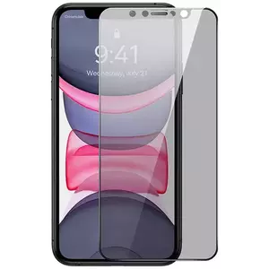 TEMPERED KIJELZŐVÉDŐ FÓLIA Tempered glass 0.3mm Baseus for iPhone 11/XR (6932172624231) kép